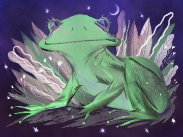 Три брати і жаба