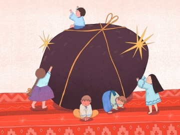 Круглий камінь